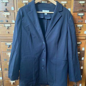 Coldwater Creek Ponte Perfect Boyfriend Jacket